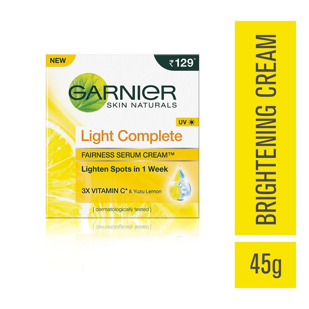 Garnier Light Complete Serum Cream with UV - 45g